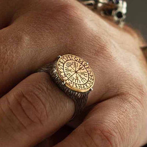 Viking Compass Ring – Guidance