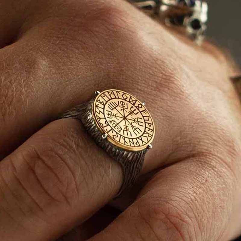 Viking Compass Ring – Guidance