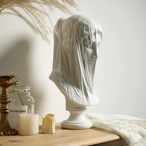 Veiled Lady Greek Statue - Goddess