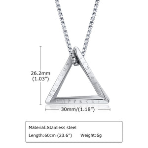 Triangle Rune Necklace – Valknut