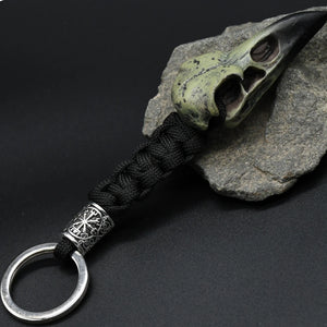 Raven Skeleton Keychain – Odin