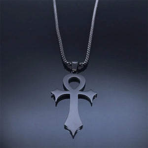 Gothic Ankh Necklace – Eternal