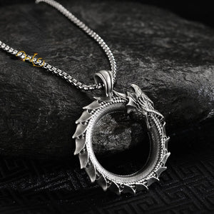 Viking Jörmungandr Necklace – Protection