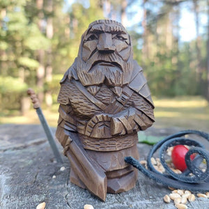 Norse Resin Viking Statue