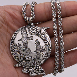 Viking Raven Necklace – Odin