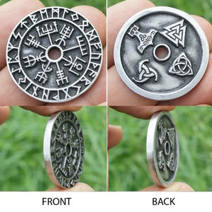 Viking Compass Necklace – Vegvisir