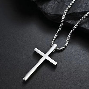 Cross Long Necklace – Statement