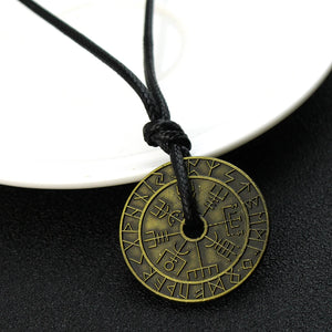 Viking Compass Necklace – Vegvisir