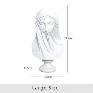 Veiled Lady Greek Statue - Goddess