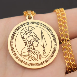 Athena Greek Necklace – Goddess