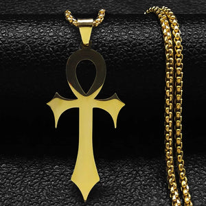 Gothic Ankh Necklace – Eternal