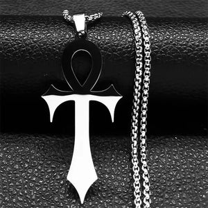 Gothic Ankh Necklace – Eternal