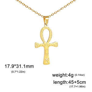 Ankh Cross Necklace - Life
