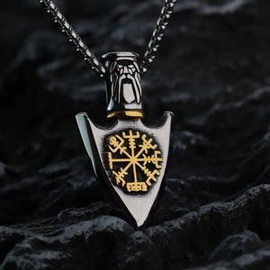 Arrow Compass Necklace – Courage