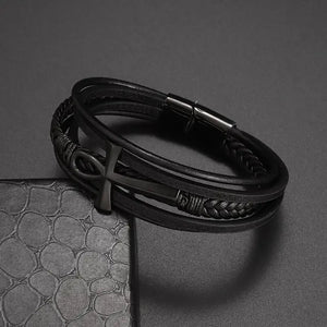 Ankh Cross Wrap Bracelet – Life