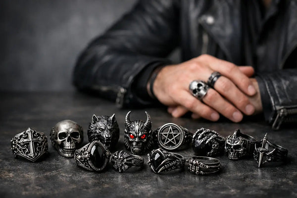 10 Best Gothic Rings for Men and How to Choose - My Ancient Relics