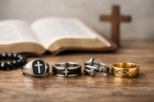 9 Best Christian Rings Men Can Wear With Meaning - My Ancient Relics