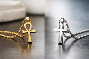 Ankh vs Cross Necklace: What Sets Them Apart? - My Ancient Relics