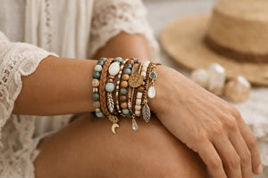 How to Layer Boho Bracelets With Meaning - My Ancient Relics