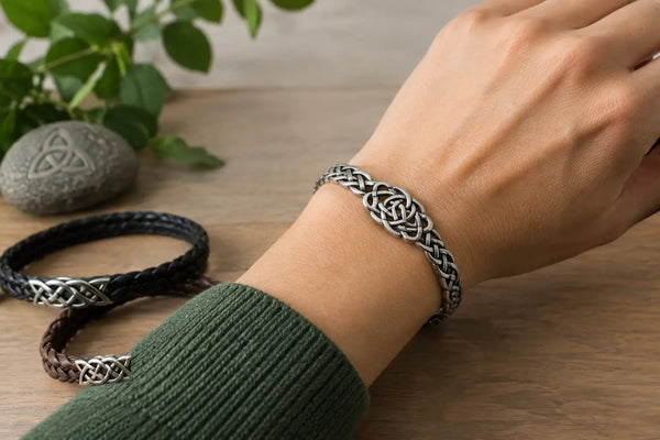 How to Style Celtic Knot Bracelets With Meaning - My Ancient Relics