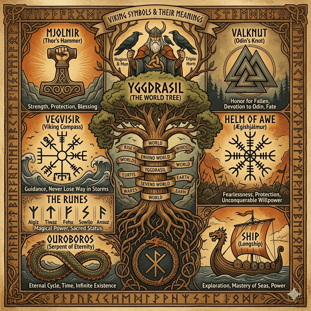 Viking Symbols and Their Meanings: The Complete Guide – My Ancient Relics