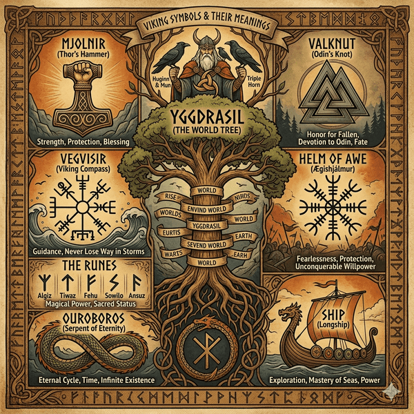 Viking Symbols and Their Meanings: The Complete Guide - My Ancient Relics