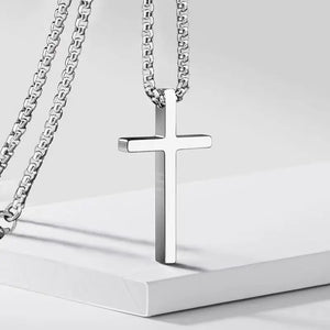 Cross Long Necklace – Statement