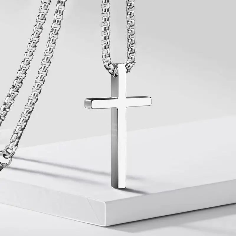 Cross Long Chain Necklace