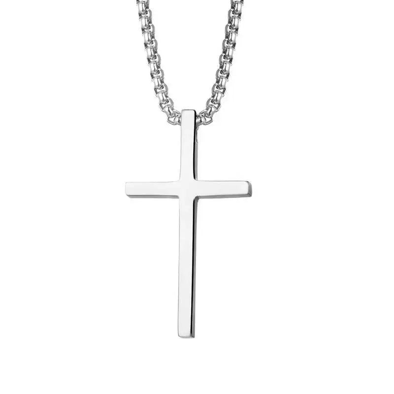 Cross Long Chain Necklace