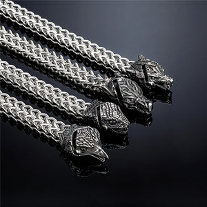 Norse Beast Mesh Link Bracelet - Ferocity