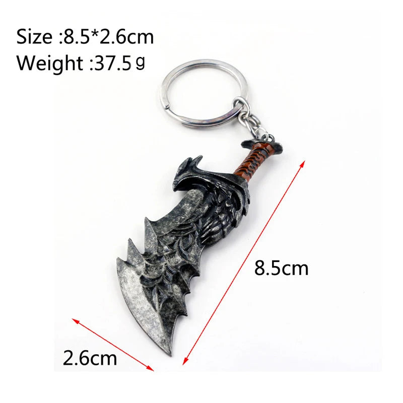 God Of War 4 Knife Keychain