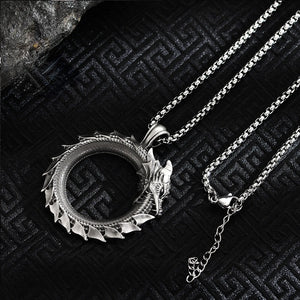 Viking Jörmungandr Necklace – Protection