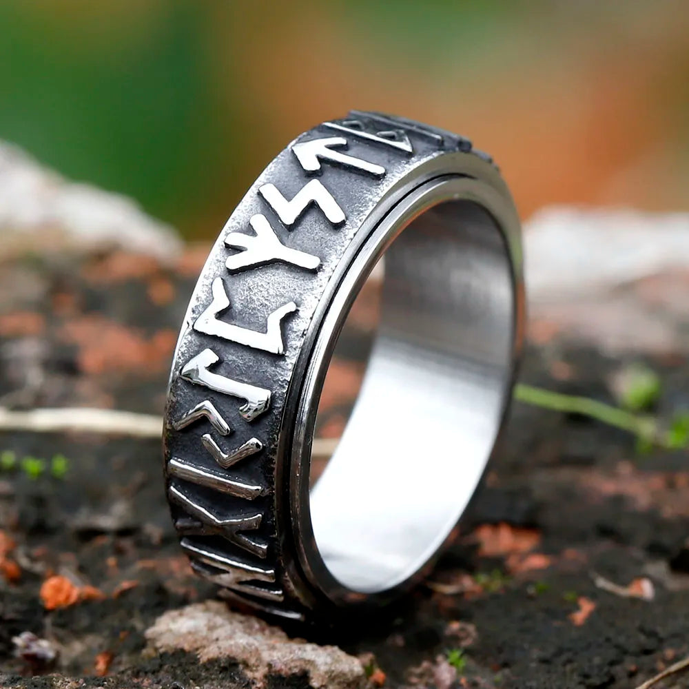 Fidget Viking Ring – Wisdom