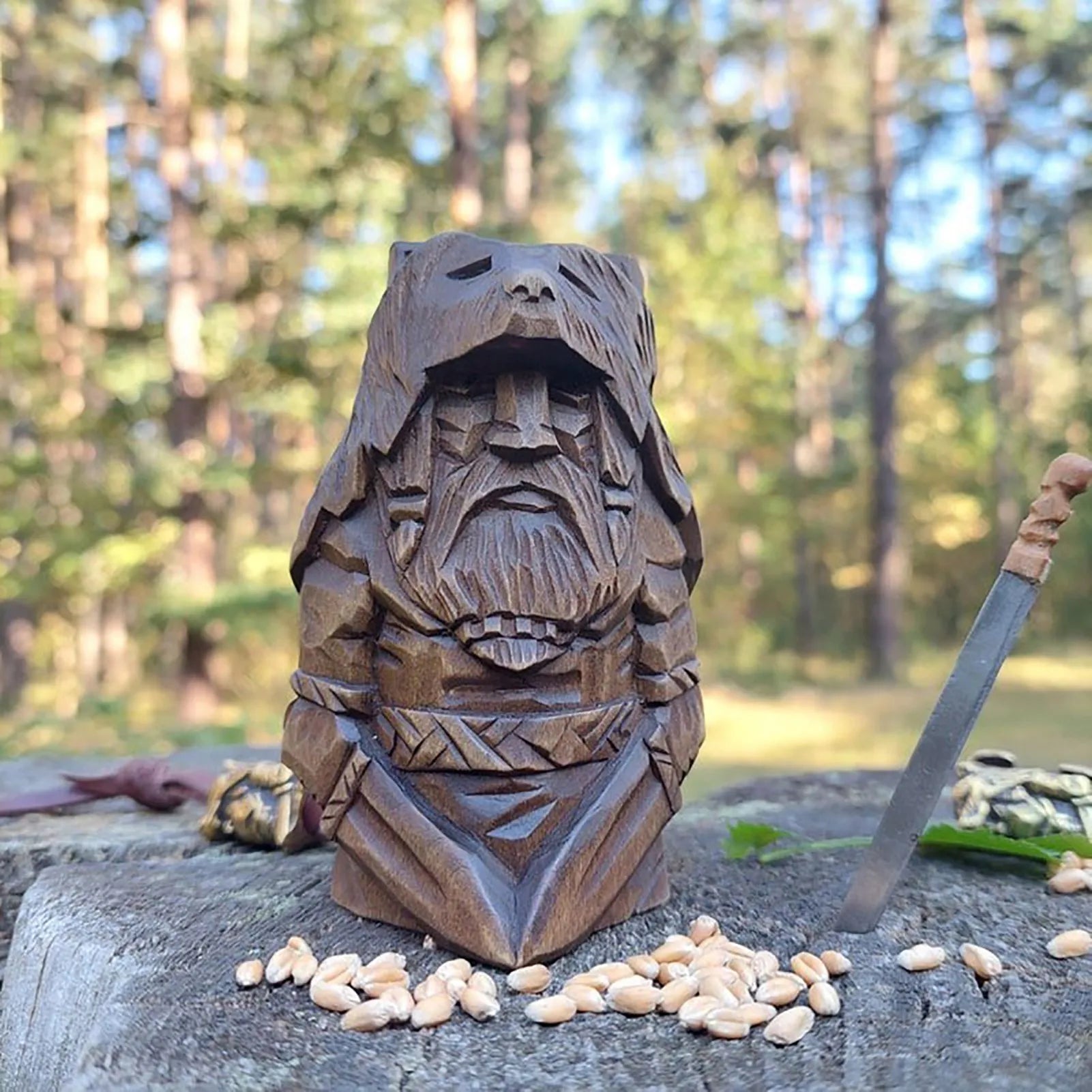 Norse Resin Viking Statue