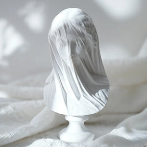 Veiled Lady Greek Statue - Goddess