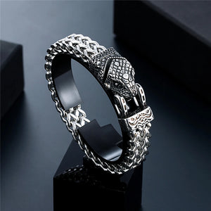 Norse Beast Mesh Link Bracelet - Ferocity