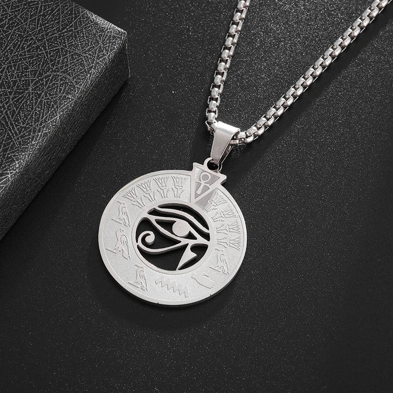 Eye of Horus Hieroglyphs Amulet