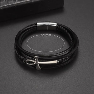 Ankh Cross Wrap Bracelet – Life