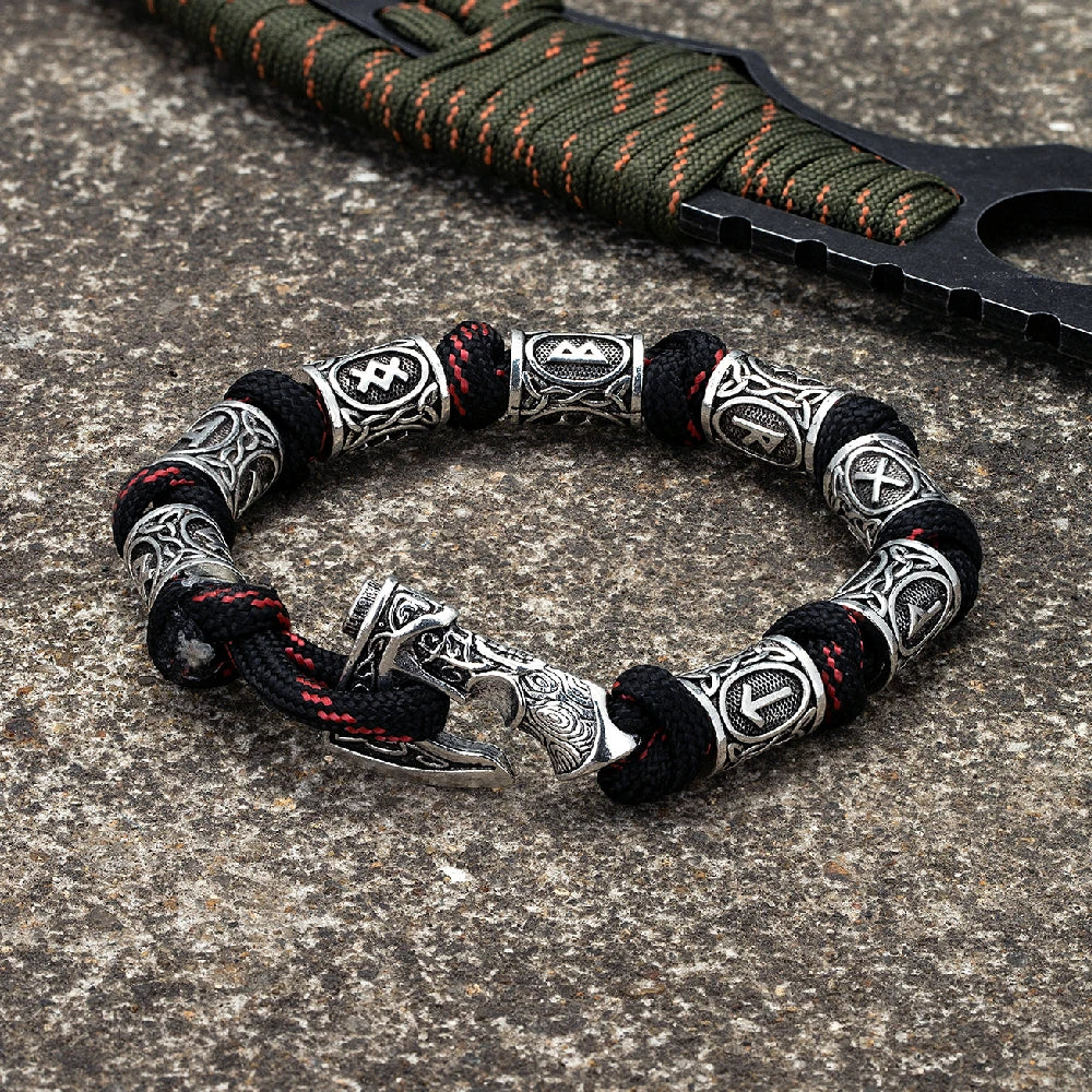 Axe Rune Wrap Bracelets