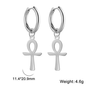 Ankh Egyptian Earrings – Life - My Ancient Relics