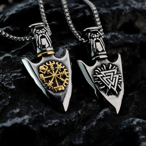 Arrow Compass Necklace – Courage - My Ancient Relics
