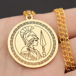 Athena Greek Necklace – Goddess - My Ancient Relics