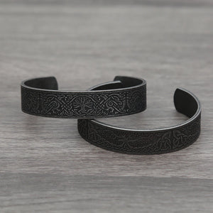 Viking Cuff Bracelet – Protection