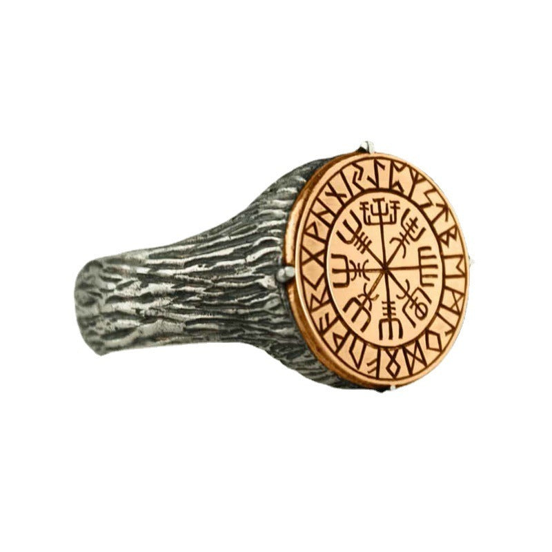 Viking Compass Vegvisir Ring