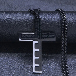 Bible Cross Necklace – Salvation - My Ancient Relics