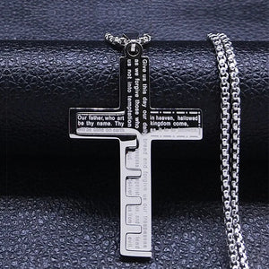 Bible Cross Necklace – Salvation - My Ancient Relics
