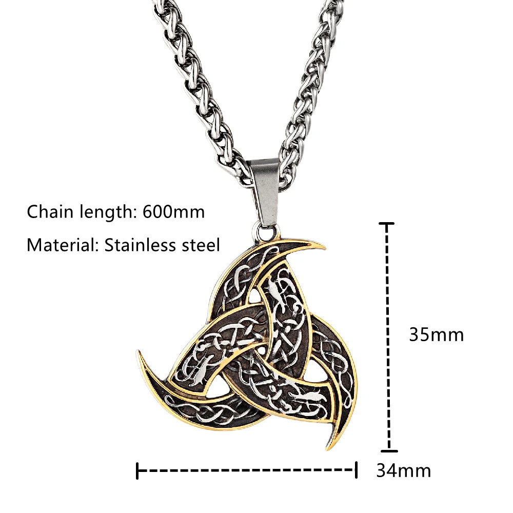 Celtic Trinity Pendant – Resilience