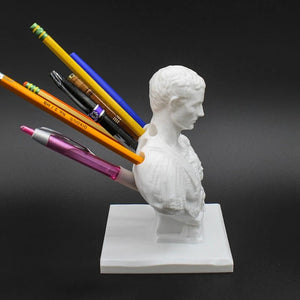 Caesar statue Pen Holder - Emperor - My Ancient Relics