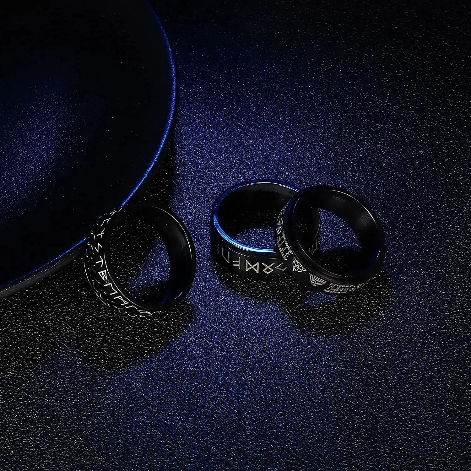 Fidget Norse Runes Rings