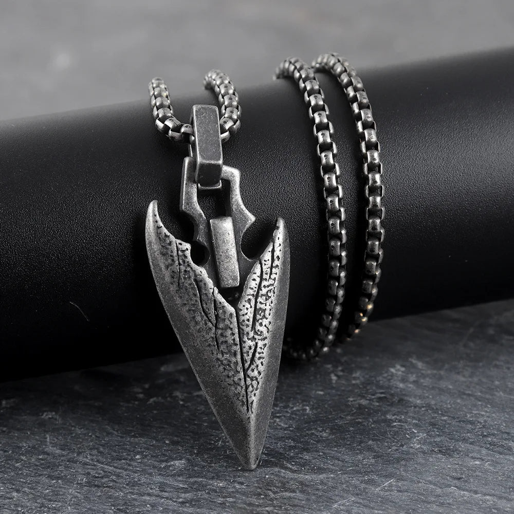 Celtic Spear Pendant Necklace